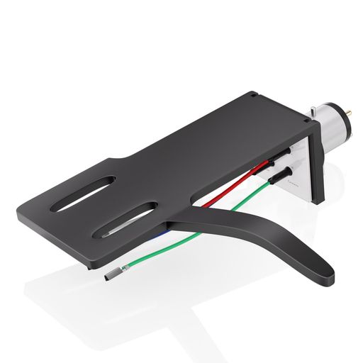 ユニバーサル高品質アルミニウムターンテーブルヘッドシェルフォノカートリッジアーム付き4本のワイヤ..