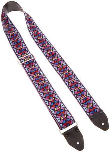 SouldierAceReplicaStrapsソルジャーギターストラップStainedGlassPurpleVGS484