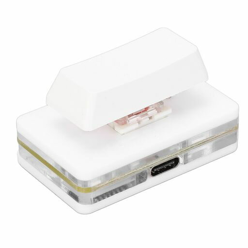 USBボタンシングルキーボード、1キープログラマブルマクロPCOSUキーボードレッドスイッチ、RGBLEDバックライト付き、ゲーム用にカスタマイズされたショートカットコンビネーションキー(WH… USBボタンシングルキーボード、1キープログラマブルマクロPCOSUキーボードレッドスイッチ、RGBLEDバックライト付き、ゲーム用にカスタマイズされたショートカットコンビネーションキー(WH…
