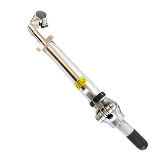 SENQIハンドル折りたたみ式自転車電気自動車ライザーステムアルミニウム合金調節可能歯付きBSZ00425.4mm(シルバー)