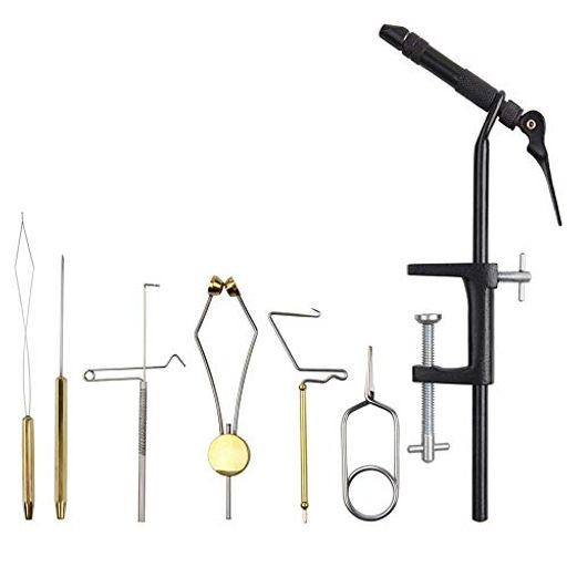 バイス釣りフライタイイングセット360度ロータリーボビンホルダースライダーホイップフィニッシャーボ..