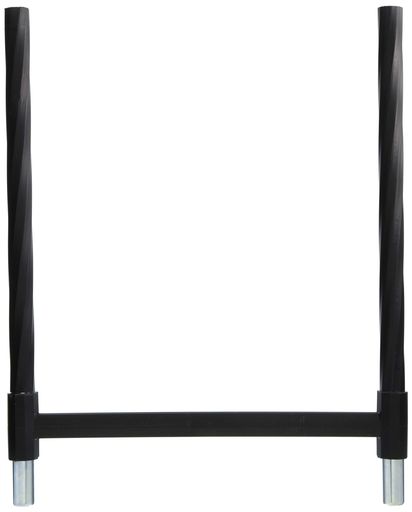 第一ビニールフラワーアーチ継ぎ足しセットブラック30cm