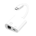 USB-CLANUSBTypeC有線LANアダプター充電同時タイプCイーサネット100MbpsType-CLAN変換アダプタUSBCTORJ45iPhone15/iPadPro/MacBookPro/MacBook
