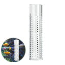 PAVIKE水槽フィルター【16mm】吸気ストレーナーフィルター水族館フィルター吸気ガード水族館の付属品、浮遊スカム油タンパク質水槽スキマーを削除するには、ほこりや有機物の効果的な…