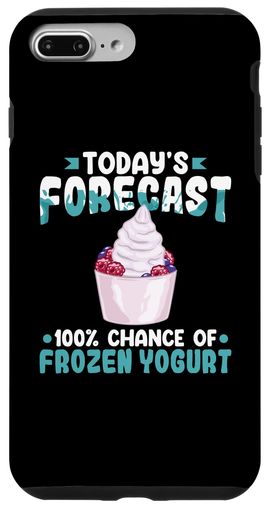 iPhone7Plus/8PlusフローズンヨーグルトFroyoアイスクリームメーカーレシピスマホケース