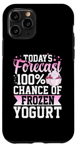iPhone11ProフローズンヨーグルトFroyoアイスクリームメーカーレシピスマホケース