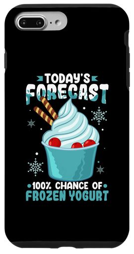iPhone7Plus/8PlusフローズンヨーグルトFroyoアイスクリームメーカーレシピスマホケース