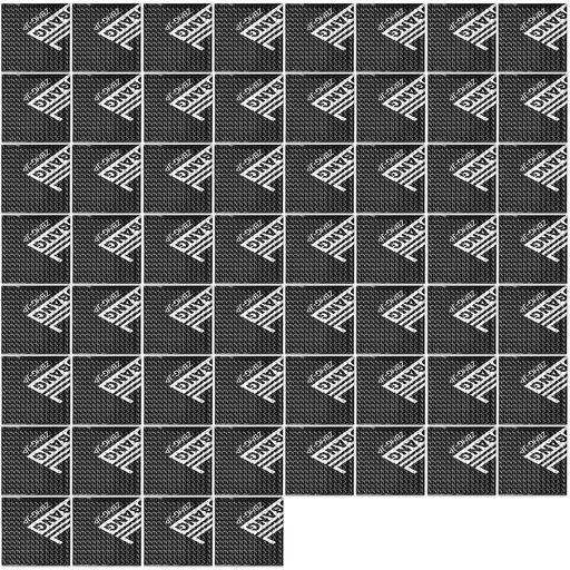 ZHUBANG制振シートデッドニング遮音車制震シート車防音制振防音フォームパネル吸音シート100mmx100mmx2mm60枚入り格子模様