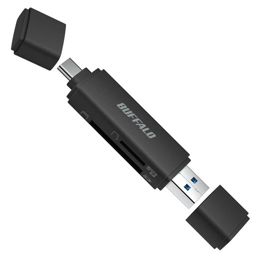 バッファローUSB3.2GEN1TYPE-C&TYPE-Aカードリーダー2-IN-1【SD/SDHC/SDXC/MICROSD/MICROSDHC/MICROSDXC/UHS-I対応】IPHONE16/16PRO/15 バッファローUSB3.2GEN1TYPE-C&TYPE-Aカードリーダー2-IN-1【SD/SDHC/SDXC/MICROSD/MICROSDHC/MICROSDXC/UHS-I対応】IPHONE16/16PRO/15