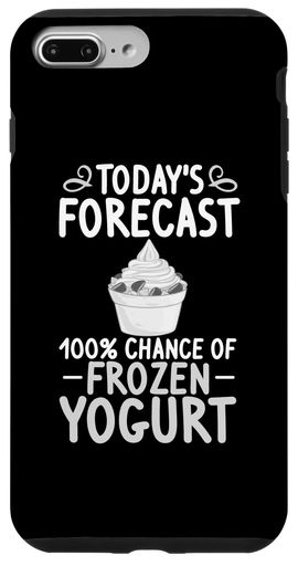 iPhone7Plus/8PlusフローズンヨーグルトFroyoアイスクリームメーカーレシピスマホケース