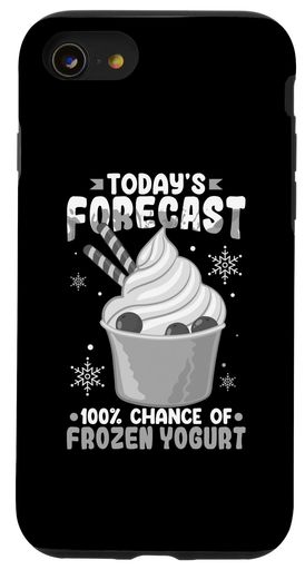 iPhoneSE(2020)/7/8フローズンヨーグルトFroyoアイスクリームメーカーレシピスマホケース