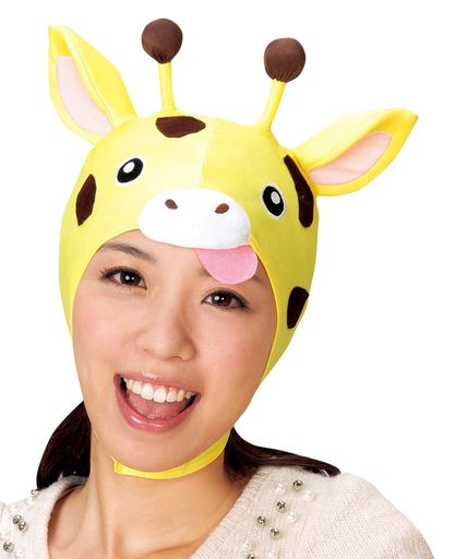 丸惣どうぶつますくキリンさん