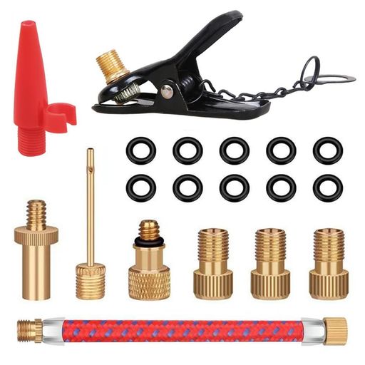 バルブアダプター自転車バルブ変換アダプター仏式/米式/英式変換ポンプパーツ自転車用空気入れインフレ..