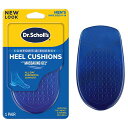 DR.SCHOLL(ドクター・ショール)ヒールクッションインソールかかと用マッサージジェルクッション衝撃を吸収して一日中かかとの不快感を緩和メンズサイズ25.5CM~29.5CM、1足入り