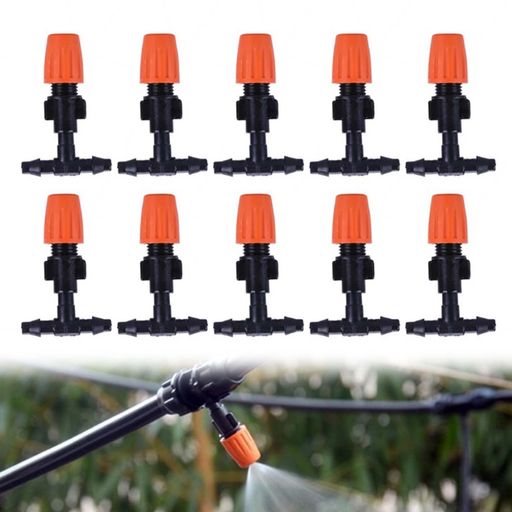 噴霧ノズルミストノズルドリップ灌漑システム散水用具【10個セット】自動噴霧水やり点滴灌漑ガーデニング用花植物盆栽用家庭園芸