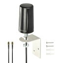 BOOBRIE4GLTEアンテナ700-3800Mhzn78/n77+2.4GhzWIFIアンテナ2400-2500Mhz室外高感度SMAオス2MRG174ケー...