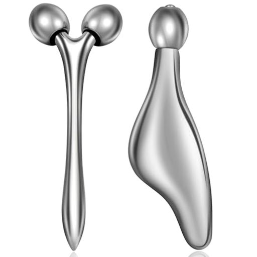 FUIAD美顔ローラー小顔ローラーY型美容ローラー美顔器フェイス&ボディー用充電不要防水男女兼用リンパ..