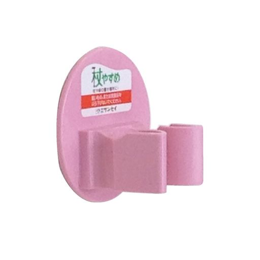 サンセイ杖やすめL型ピンクtue-L03