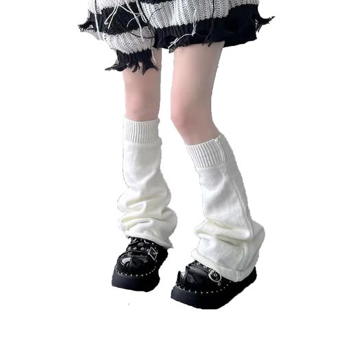 [KQHOMEI]レッグウォーマーレディース薄手レースフリルフレアフットカバーかわいい袖口積み重ねちょう結びルーズソックスプリンセス日..