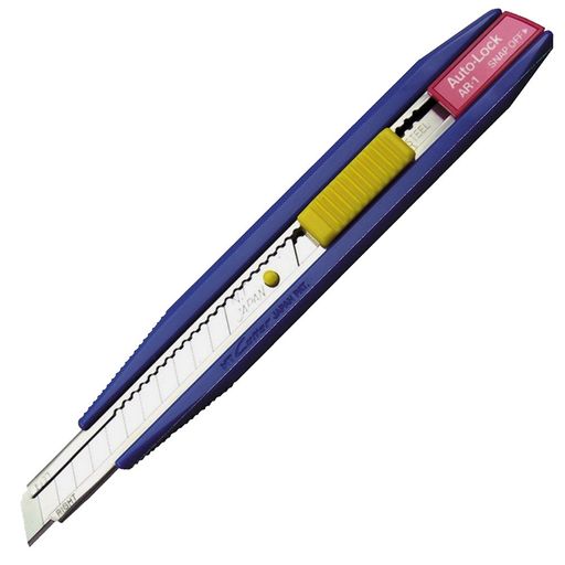 【本体サイズ】H146mmxW21mmxD12mm 【材質】ABS樹脂 【付属品】刃折具 【適合替刃】BA-150、BA-160、BA-10P等 【生産国】日本製