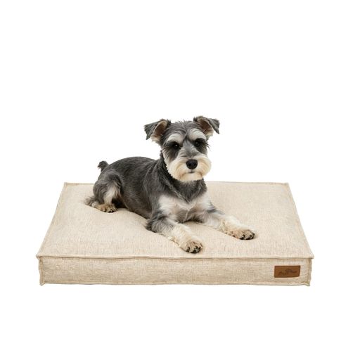 BingoPaw 犬 ベッド 猫 ペットベッド ペットクッション 中型犬用ベッド 洗える 介護ベッド 小型犬 ベージュ Mサイズ 75x50cm