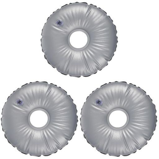 Amosfunウォーターバッグウエイトバッグ防風テント固定用重り水袋注水式3個ウェイト袋転倒防止強風対策..