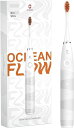 OCLEANFLOW電動音波歯ブラシ電動ハブラシソニック【180日間の使用可能/5つモード/AI音波振動/静音設計/敏感歯対応】旅行用充電式歯ブラシデュポンブラシ付属歯茎ケアIPX7防水TYPE-C充電式出張…