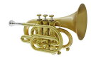 CAROLBRASSキャロル・ブラスCarolBrassポケット・トランペット【N3000GBSATIN-BELL】ゴールドブラスベルベルサテンラッカー仕上げソフトバッグ付き