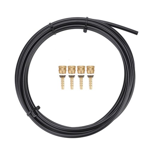 /9.8ft自転車用油圧ディスクブレーキホースチューブオリーブコネクタインサートセットアクセサリー付き..