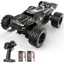 DEERCラジコンカーオフロード高速4WD1/14RCカー時速76KM/H独立懸架無段階制御ブラシレスモーターリモコンカーおもちゃ全地形対応金属製部品2段階速度調節2.4GHZ3Sリポバッテリー2個大人向け男…