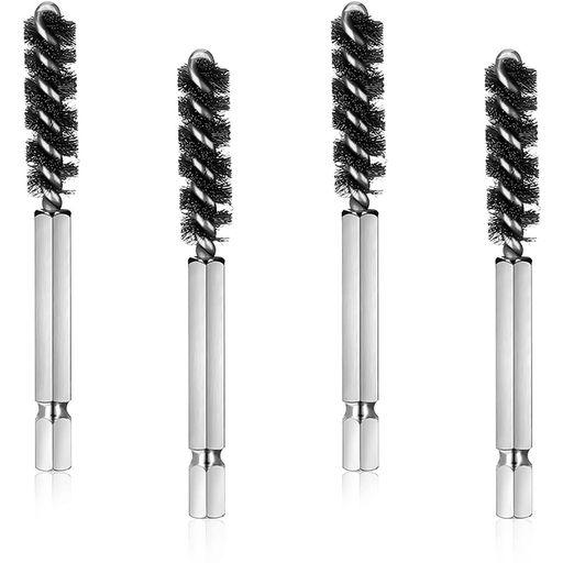 Zikangaゴルフクラブブラシ4本セットステンレス鋼製多機能電動ドリルクリーニングツール