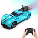 OBESTスプレーラジコンカーこども向けリモコンカーカラーランプ付きRCカーおもちゃ噴霧おもちゃ車スポーツカー360度回転30分間走れおもちゃ贈り物クリスマスプレゼント6歳以上子供男の…