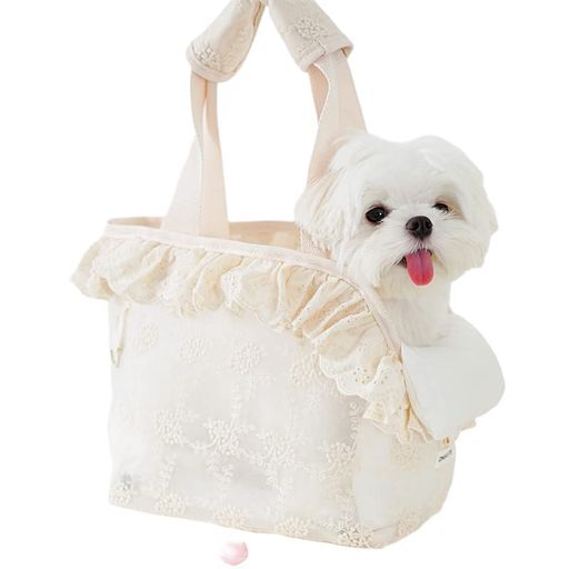 ONECUTE小型犬猫用ペットキャリーバッグおしゃれ軽量折りたたみペットバッグ5kg以下対応通気性底板付き..