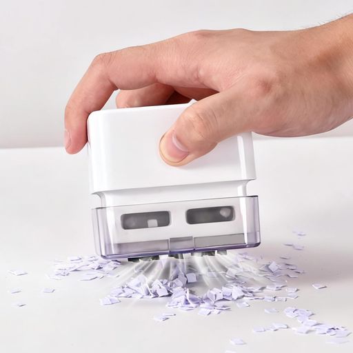 leepsheep卓上クリーナー充電式強力吸引コードレス卓上掃除機消しゴムかす/パンくず対応コンパクトハン..