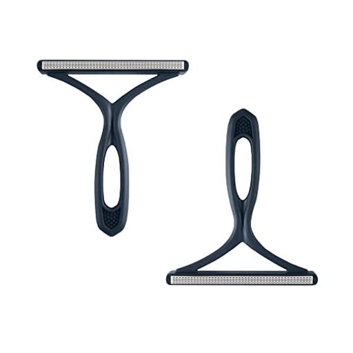 JPBH毛玉取り毛玉取り器2点セット両面2-in-1軽量電池不要使いやすい生地を傷めないニット靴下ソファカーペット毛玉落と衣服脱毛ボール犬猫抜け毛掃除用ブラシ携...