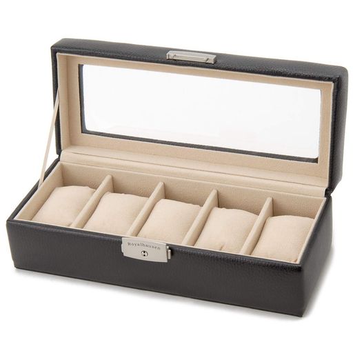 [サンブランド]SUNBRAND牛革時計収納ケース5P用189994