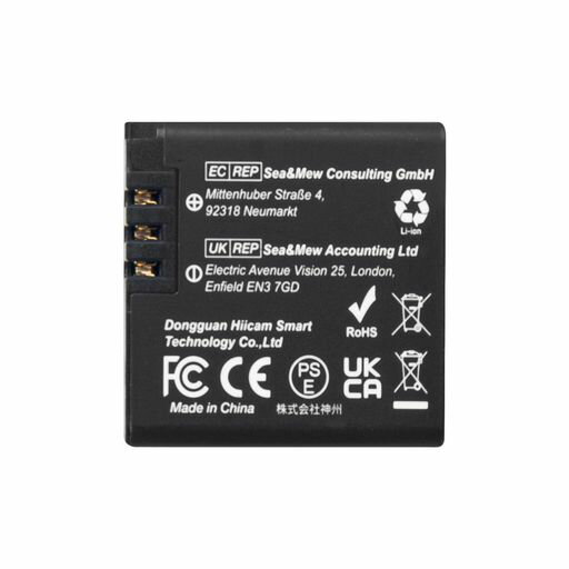 Hiicamspeed20アクションカメラウェアラブルカメラ水中カメラバッテリー