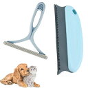 YACHUN抜け毛取り毛玉取り猫犬用クリーナー2個セット抜け毛取りブラシ猫犬ペット毛ペットコーム両面使え猫用犬用手動けだまとり衣類/寝具/布団/カーペット/ソフ...