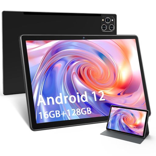 【2024New】タブレットPC8コアCPU16GB(8GB+8GB拡張)RAM128ROM10.1インチ大画面1080*1920分解率Android1..