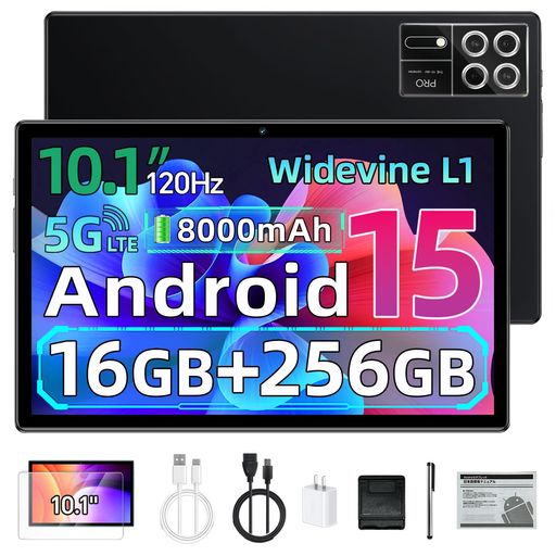 楽天Gourdスポーツ楽天市場店lolhtvlolAndroid15タブレットPro1510.1インチ、16GB+256GB+1TB拡張120HzIPS大画面WidevineL1Netflix対応8コアCPUA523Android