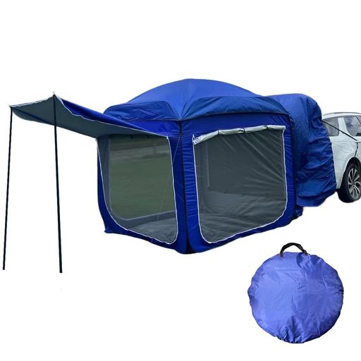 FengzelOutdoorカーサイドテント200*200*200CM立方体3-4人用防雨防風UVカットSUV各車種汎用設置簡単ポ..