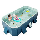 【2025大型プール4M非膨張式】プール空気入れ不要ビニール子供用家庭用折りたたみ加厚収納簡単設置簡単四角い水遊び大型庭室内室外日本語説明書付き【外径400*230*55CM内径寸法:375*195*55CM】