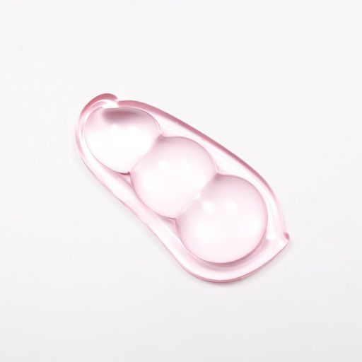 マウス用リストレストオランダ豆のデザイン透明ミニリストパッド柔らかいゲル充填腕置きかわいいパームレスト低反発手首クッション防水&滑り止めオフィス/勉強/学生/女...