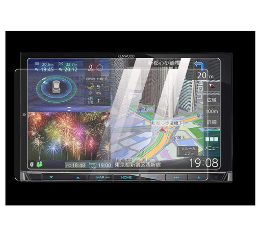 KEYIRUN[7型]MDV-M807HDW7インチナビ保護フィルムカーナビフィルムスクリーンフィルム高感度タッチキズ..