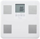 タニタ体組成計自動認識乗るピタ機能で簡単測定FS-400-WHホワイト