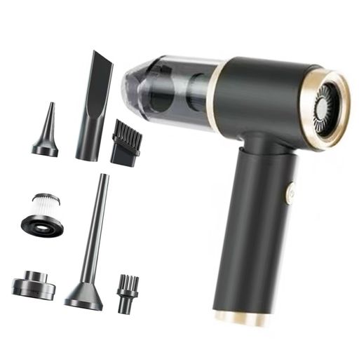 ハンディクリーナー多機能車用掃除機コードレス5000Pa強力吸引力ハンディ掃除機長時間稼働超軽量乾湿両..