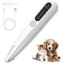 ペット用バリカン犬バリカン猫静音LEDライトUSB-C充電2段階パワ調整肉球足裏耳裏顔周りお尻周り長毛硬い毛巻き毛自宅トリミングコードレス低振動小型軽量プロ仕様