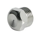 Aopin庭園ミストノズル真鍮1mm/0.039”オリフィス噴霧ミスタースプレーノズル屋外の冷却、灌漑、噴水、作物栄養素注入、温室、1Pcs