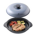 エニーシング電子レンジ調理器レンチンマジックグリル茹でる蒸す焼く後片付けが楽万能丸形レシピ付RCMG-01
