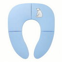 折りたたみ便座、子供用トイレトレーニング、補助便座、折りたたみ式、持ち運び簡単、便利なトイレ、便利、女の子と男の子に適しています、ベビーアシスト(ブルー)